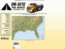 Tablet Screenshot of onsitefuelservice.com